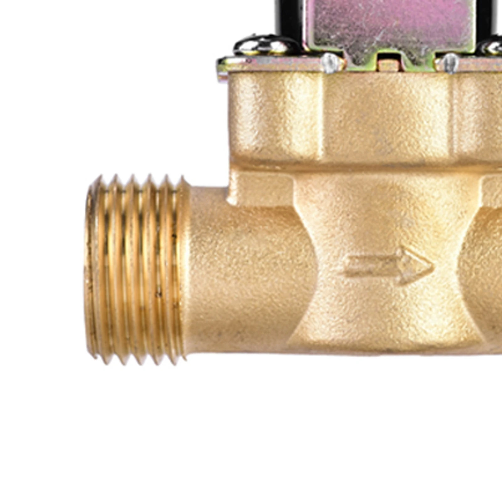 All-Copper 1/2 Inch Water Inlet Valve Normally Closed 24V Automatic Flow Control High-Efficiency Industrial Pipeline Equipment