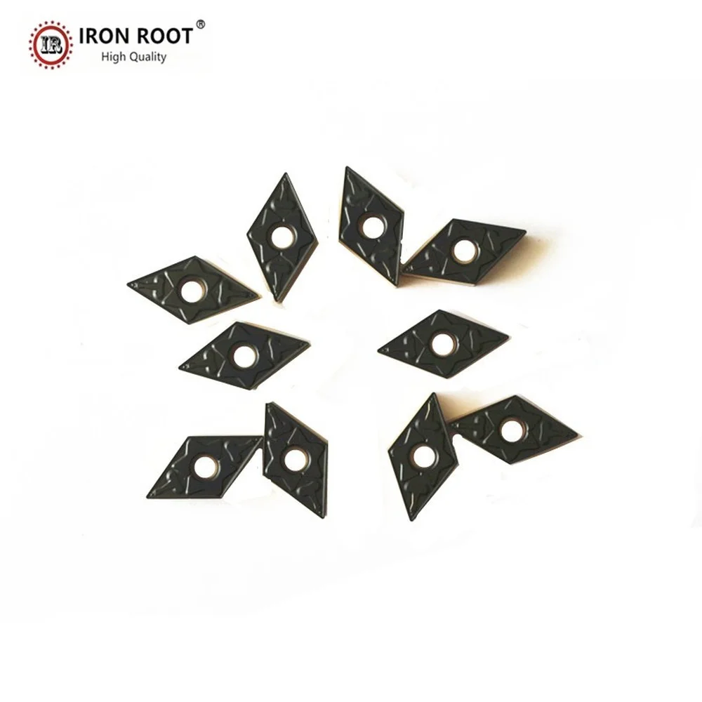 Ferramenta de Torno Cnc com Inserção de Metal Duro Inserção de Giro Dupla Face para Aço 10p Tablete Lf9218 Tablete Lf9218
