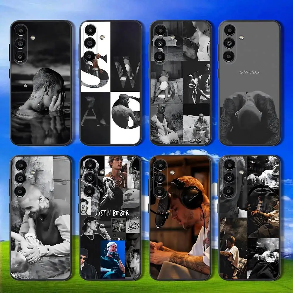 

Swag J-Justin B-Bieber Phone Case For Samsung Galaxy A13,A21s,A22,A31,A32,A52,A53,A71,A80,Soft Black Shell