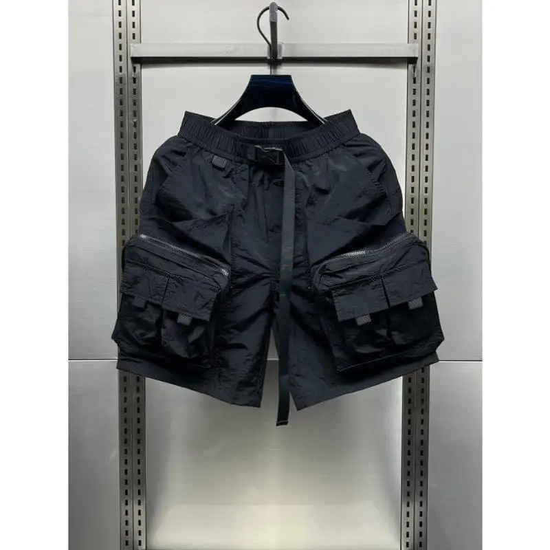 

New 2025 Lightweight Multi-ket Workwear orts from Overseas Warehouse Retro Sle Mid-Waist Cargo orts for Men