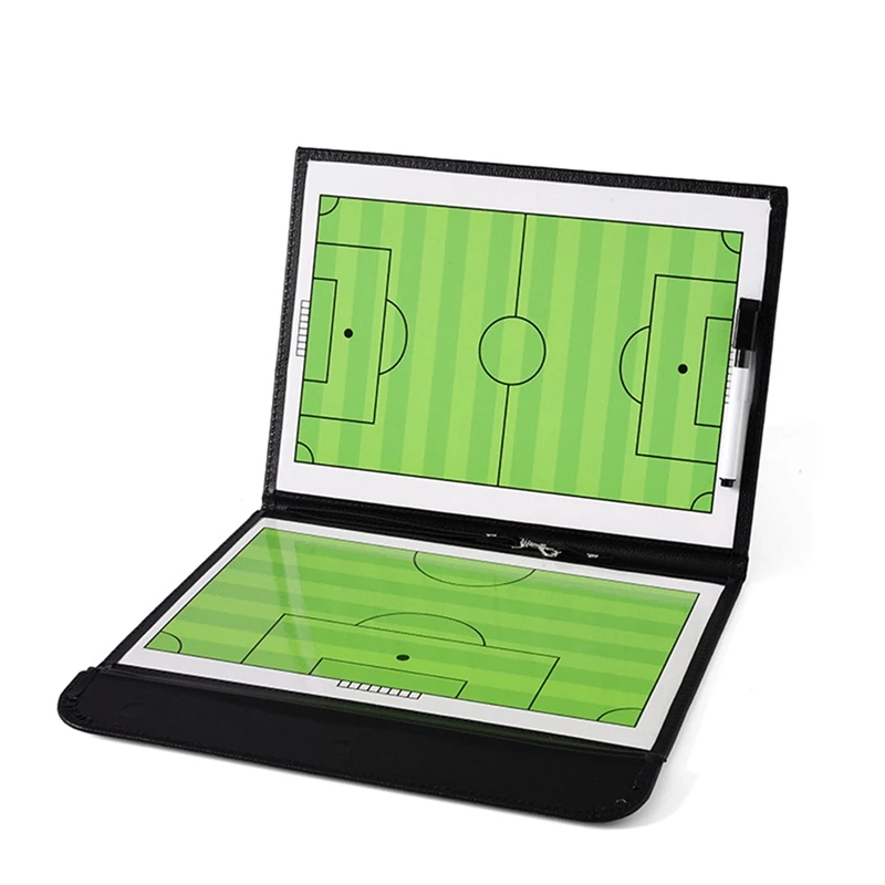 Foldable Magnetic Tactic Board Board Football Game Football Training Tactics Clipboard Soccer Coaching Coach Clipboard