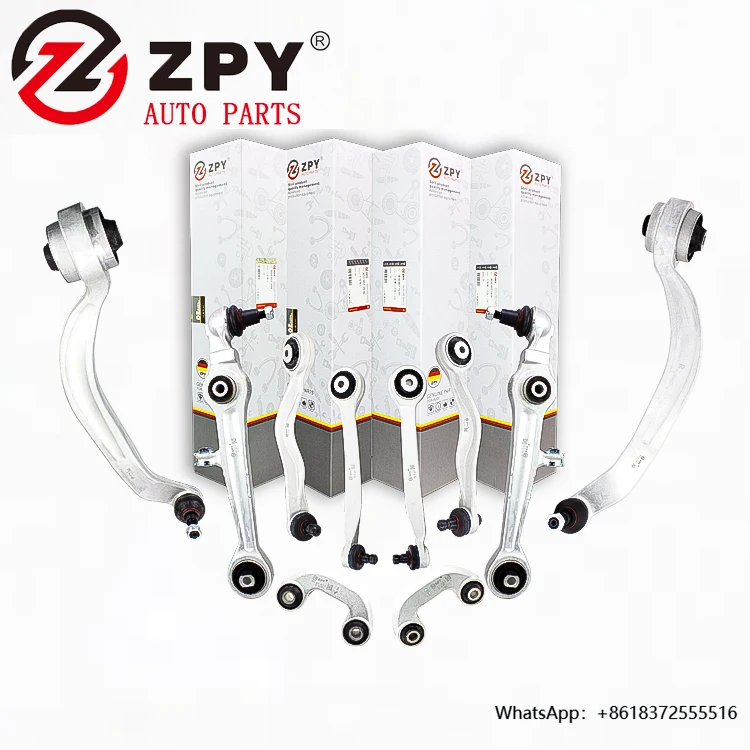 

daZPY Auto Parts Wholesale 8E0498998S1 8D0498998S Auto Aluminum Upper Front Lower Control Arm Bush Kit for A6 C5 A4 B5 Q7