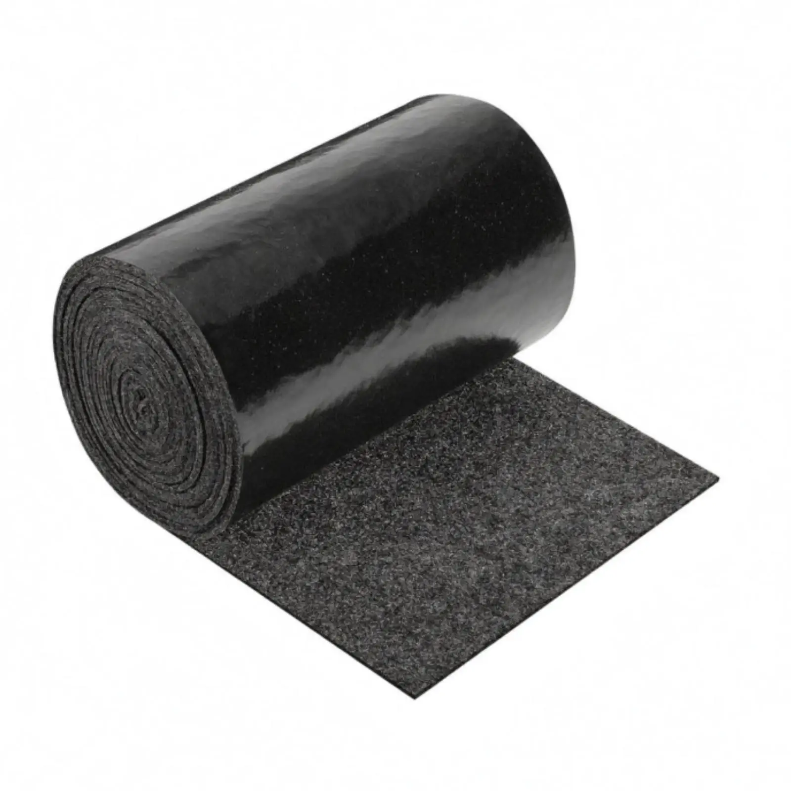 Boat Hauling Floor Mat Double-Layer Textile Hauling Mat Black