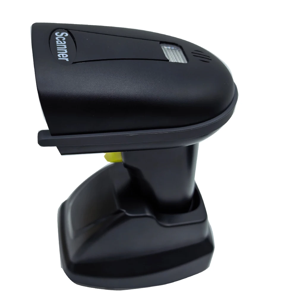High Performance Industrial Handheld 2D Barcode Scanner Bluetooth 2.4G Wireless Wired QR Code PDF417 Reader with Charging Base