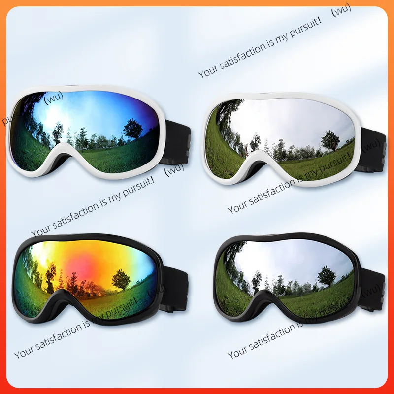 ZOCI Anti-snow blindness snowboard goggles anti-fog card myopia ball lens large field of view ski goggles