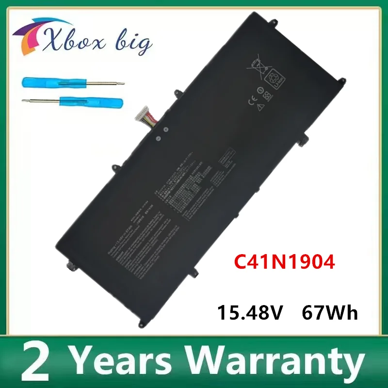 Bateria do Portátil para Asus Zenbook C41n1904 Ux363ea Ux425ia Ux325ja Ux393ja Ux325eaux425ia Ux425ja 15.348v 67wh
