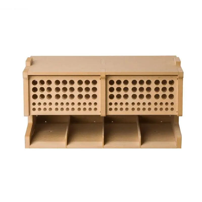 

Wooden Storage Rack Model Tools Holders Organizer Box Desktop Space Saving Shelf Multifunctional