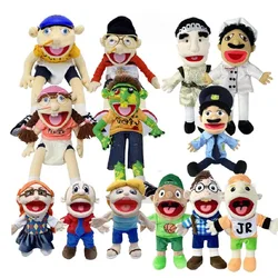 Jeffy Puppet Doll Hand Muppet Cody Junior Joseph Chef Police Prince Dad Mom Penelope Soft Doll Toy Talk Show Party Prop Kid Gift