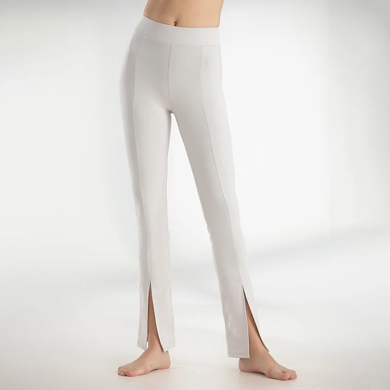 

Women's Yoga Sports Pants Casual Long Elastic Micro Flared Pants High Waist Hip Lifting Tights Dance Running Fitness Trousers