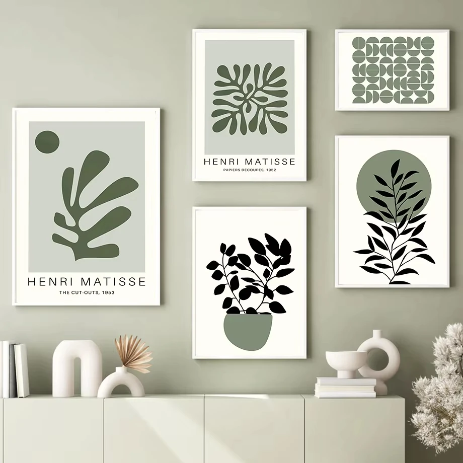 Boho Matisse Green … - image