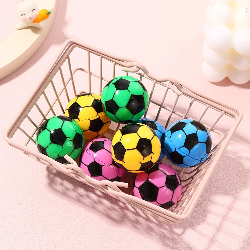 Wholesale Colorful Soccer Ball Shaped Pencil Sharpener Cartoon Single Hole Plastic Pencil Cutter Creative Stationery