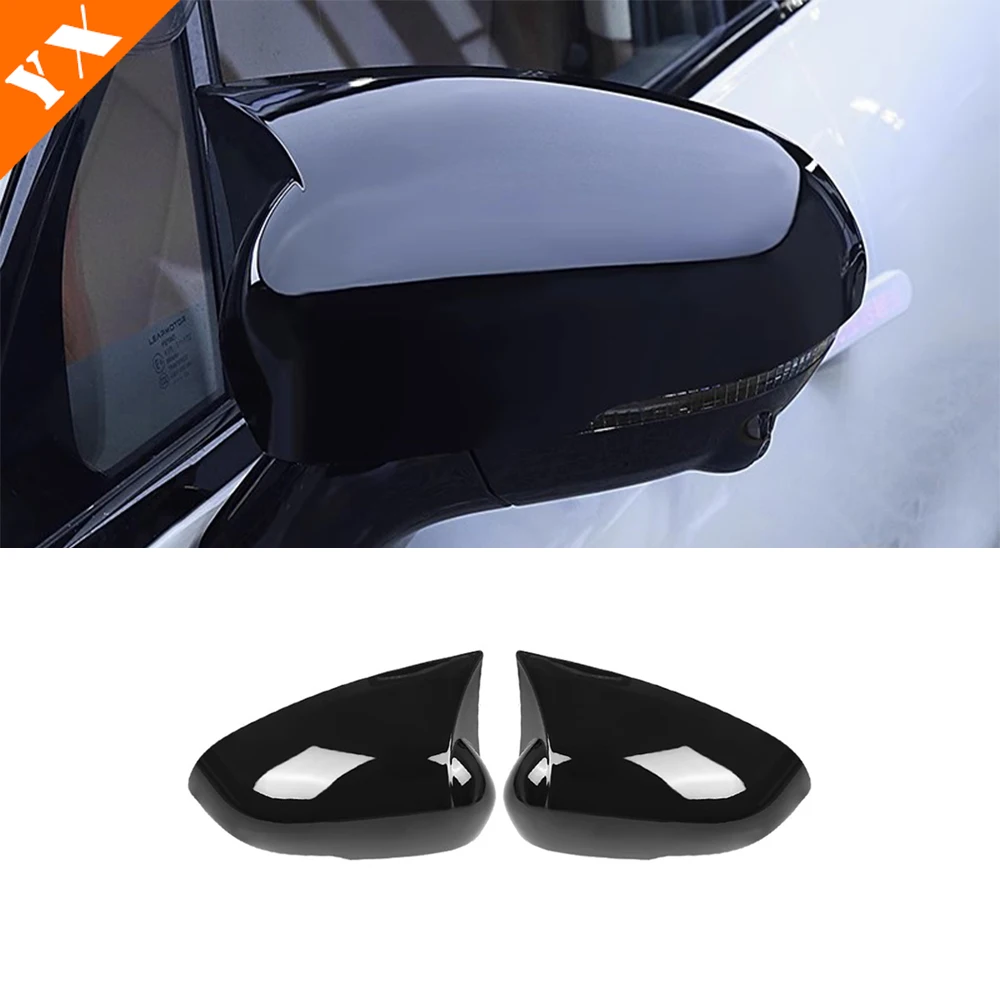 

2024-2026 For Leapmotor C10 Accessories Carbon Bright Black Car Side Mirror Rear View Mirror Cover Rear View Mirror Trim