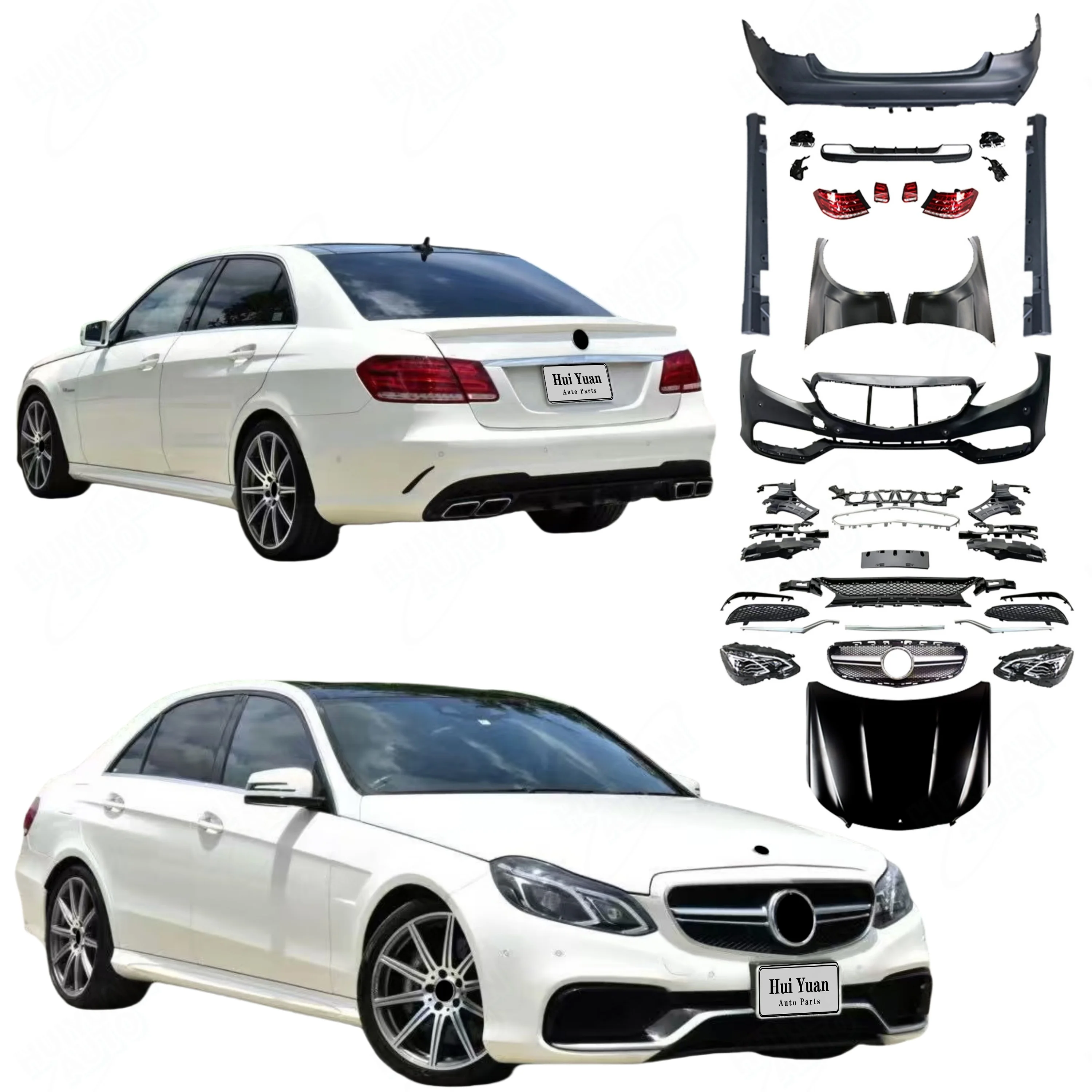 

Factory Price Car Bumpers Bodykit for E Class E260 E300 E350 W212 2009-2012 Upgrade to E63 2015 Style