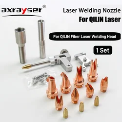 QiLin 1 Set fibra Laser palmare ugello di saldatura filettatura M10 M16 per Qilin BWT20S DWT20 pistola di saldatura accessori per ugelli della macchina