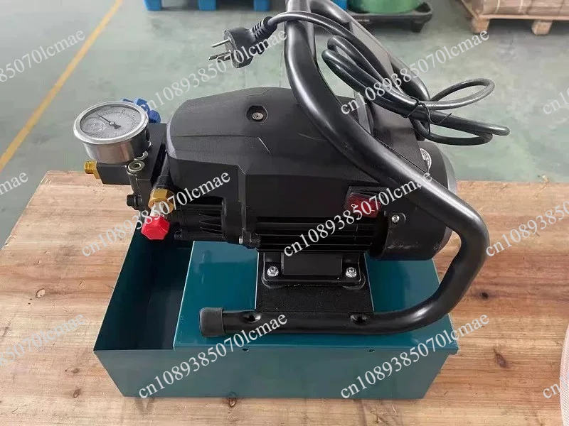 LDE-25 Electric pressure test pump small portable ppr water pipe punching machine pipeline pressure measuring pump