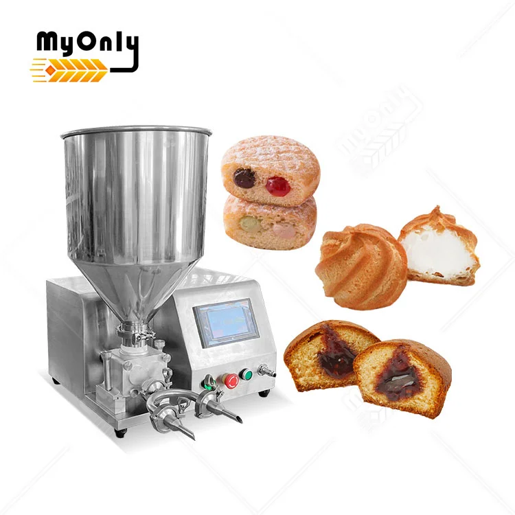 

Полуавтоматический впрыск торта MY Puff Depositor в машину для наполнения кремом для хлеба и пасты