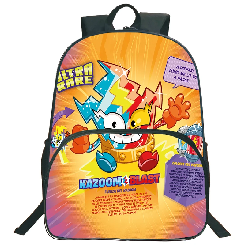 Superthings School Bags Children Rucksack Students back to school Backpack Superzings Mochila Boys Girls Teens Travel Knapsack