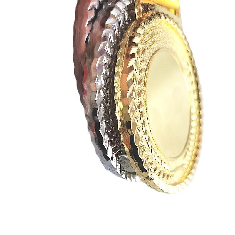 

Customized Gold Silver and Copper Competition Medal, Commemorative Hanging Medal Making, Hot Selling Metal Lotus Leaf