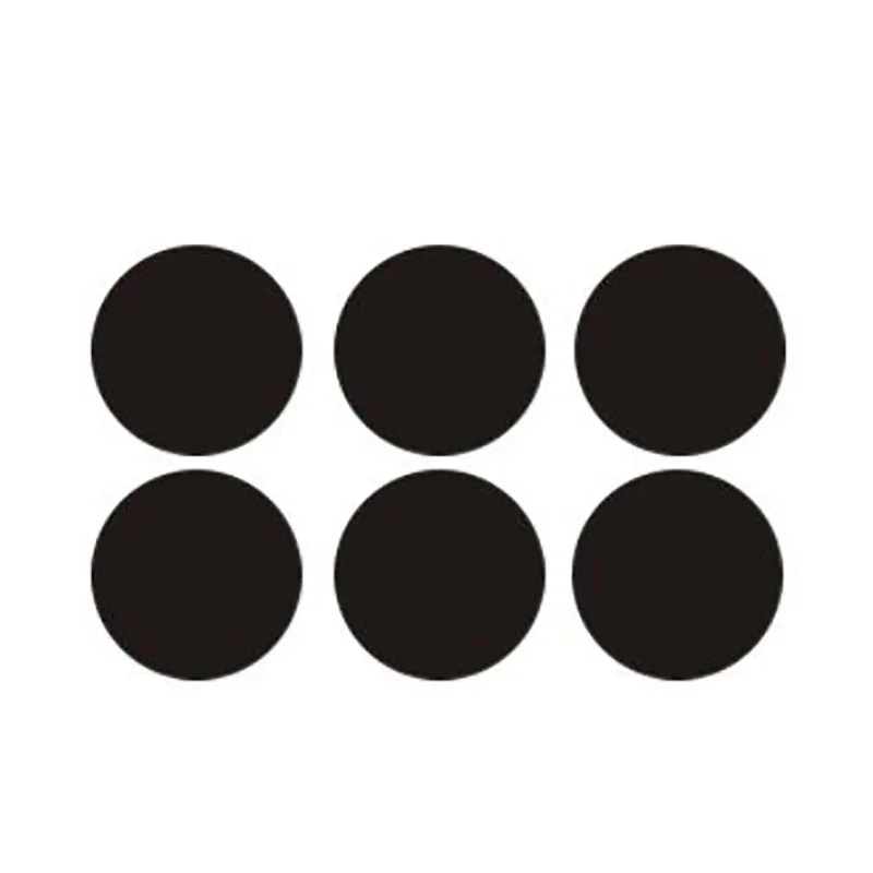 NFC Round Coin Labels para jogo de telefone, preto e branco, 504 Bytes, Smart Ntag, NFC, 10PCs, 25mm