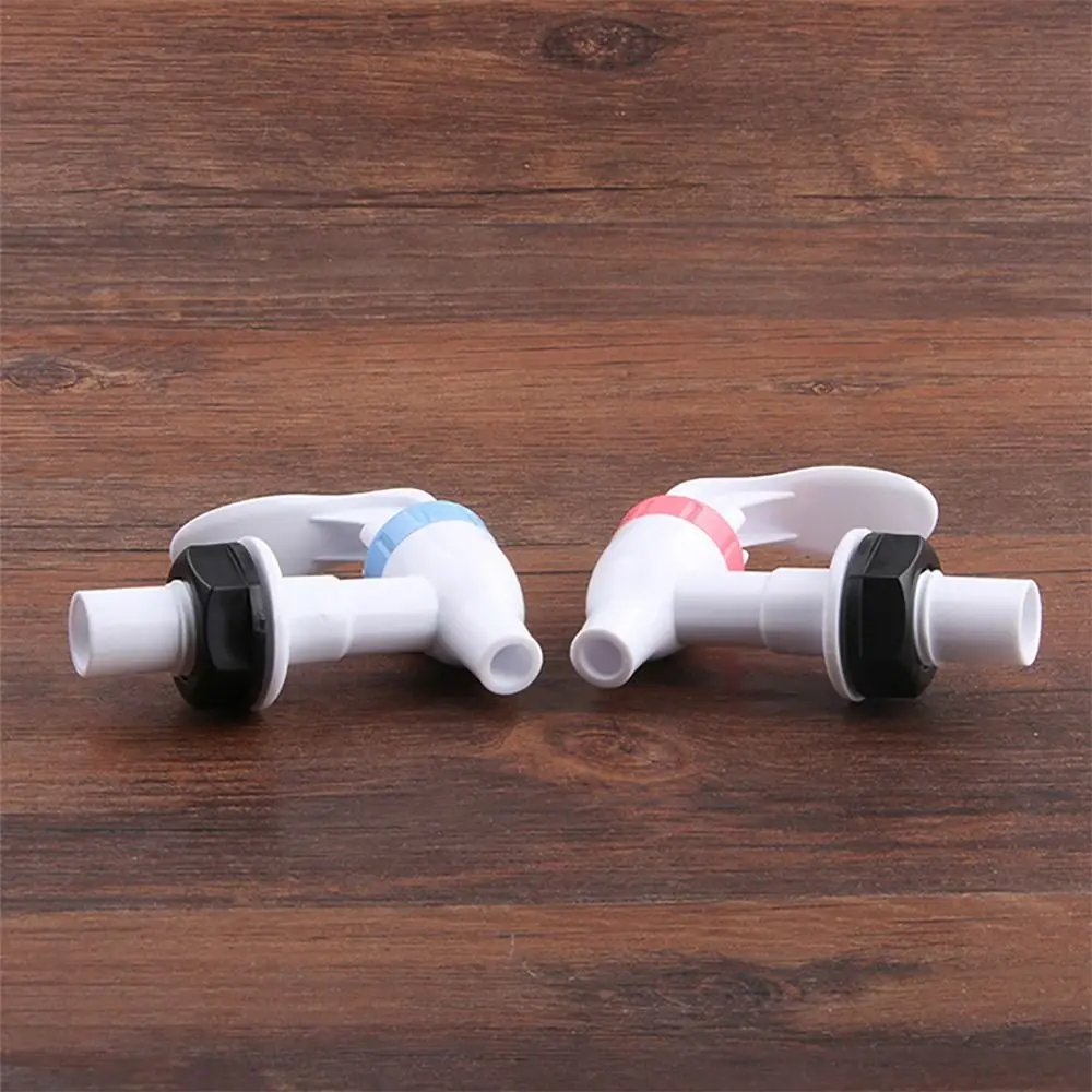 1pc Universal Size Push Type Plastic Water Dispenser Faucet Home Essential Drinking Fountains Parts Tap Replacement