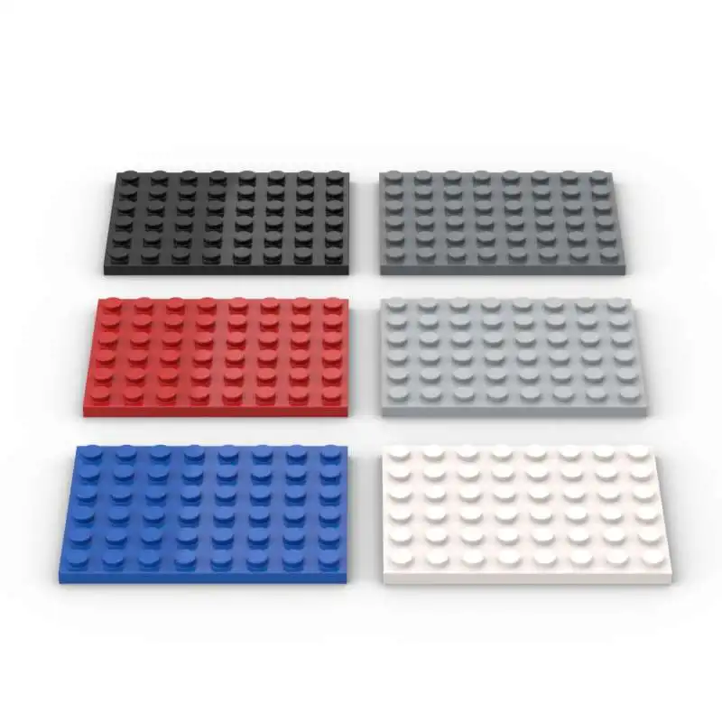 

MOC 10PCS 3036 Plate 6x8 Building Blocks Kit High-Tech Board House Bricks Particle DIY Idea Toys Children Birthday Kid Gifts