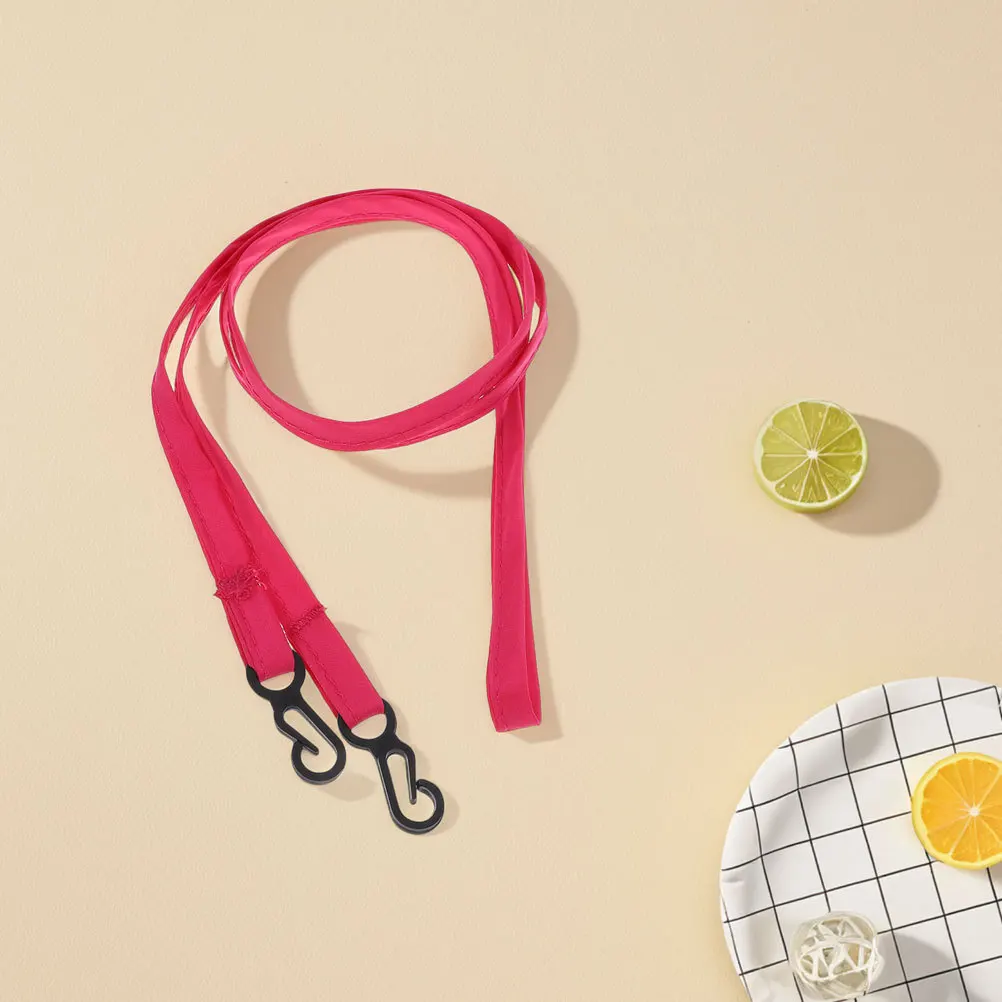 قطعتان من مشابك القفاز لأشرطة القفازات الناعمة خفيفة الوزن وتصميم معلق على الرقبة على الأقواس لفصل الشتاء