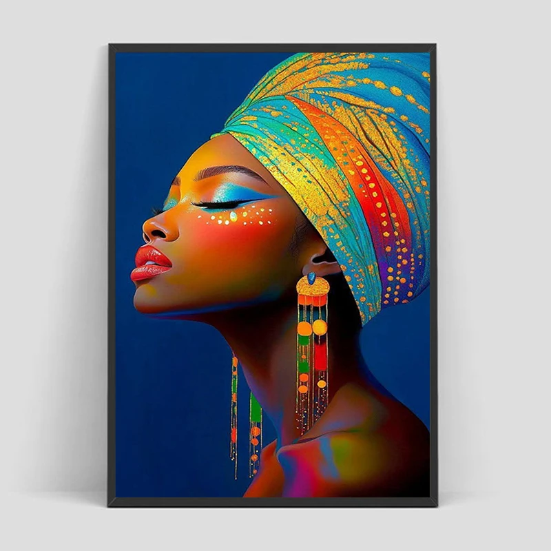 African Living Abstract Poster Decorative Wall Prints For Home Decor Items Vintage Room Decorations Coffee House Bar Gift Art