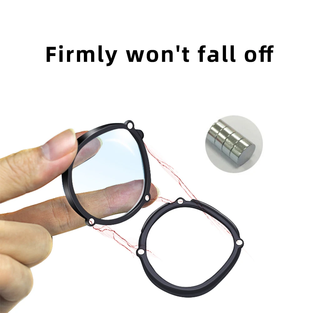 ل Meta Quest3S VR قصر النظر عدسة نظارات مخصصة الاستجماتيزم بعيد النظر وصفة طبية عدسة إطار امتصاص مغناطيسي