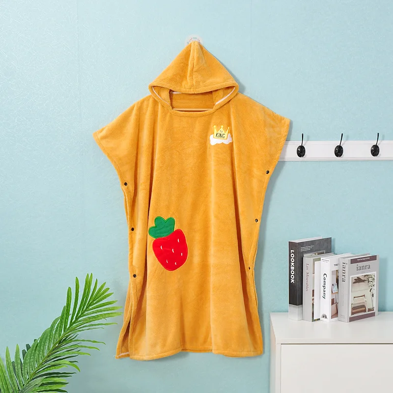 Wearable Microfiber Bathrobe Woman Shower Female Soft Bath Towel for Adults for Home Textiles Bath and Sauna Towels Bathroom