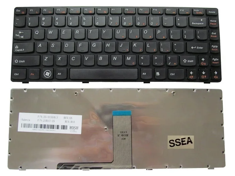 New Laptop US English Keyboard For LENOVO G470 V470 B470 G470G G470AH G470GH G475