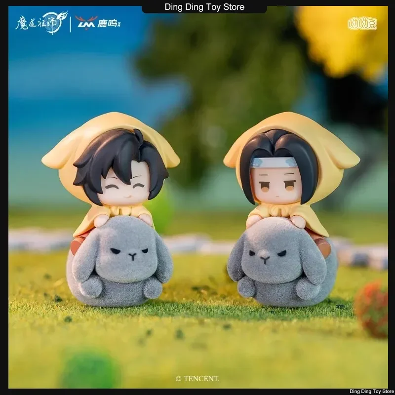 Echte Mo Dao Zu Shi Leuke Huisdier Rit Affinity Serie Blind Box Wei Wuxian Lan Zhan Mini Pop Mystery Box Anime Figuur Kid Geschenken