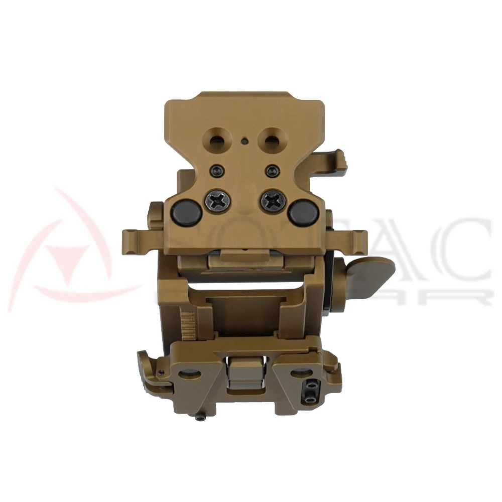 SOTAC NVG Mount Low Profile Helmet Mount Flip-up For PVS-14 PVS-18 PVS-31 Adjustable Dovetail Shoe and Six Position Mount