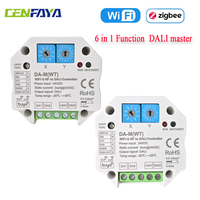 ZIGBEE WIFI RF DALI Master DT6 DT8 6 in 1 function DALI Master Tuya APP Smart Control 1 DALI Address For DIM CCT RGB RGBW LED