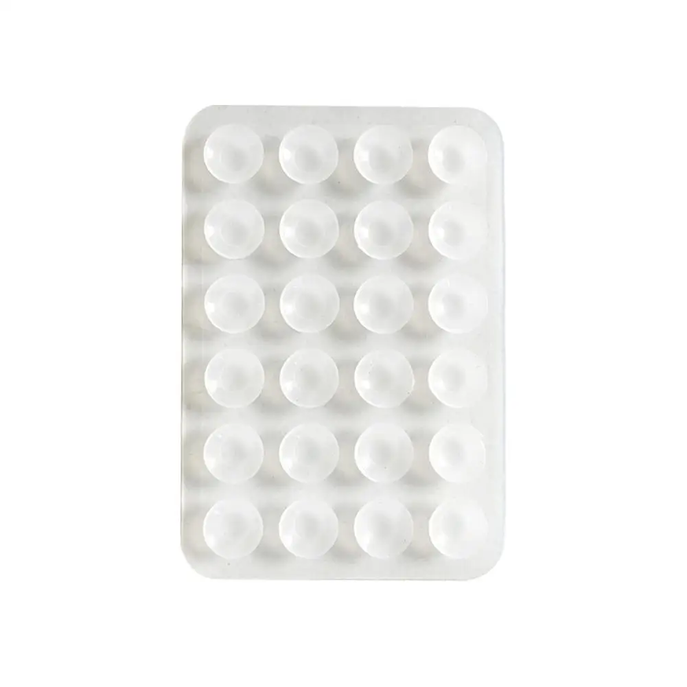 Backed Silicone Suction Pad For Mobile Phone Fixture Suction Cup Backed Adhesive Silicone Rubber Sucker Pad For Fixed Pad R9i7