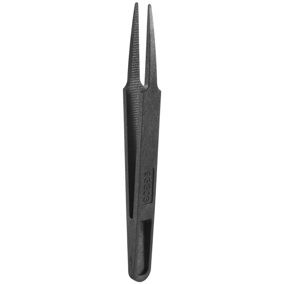 Black Plastic Anti-static Tweezers Repair Tool