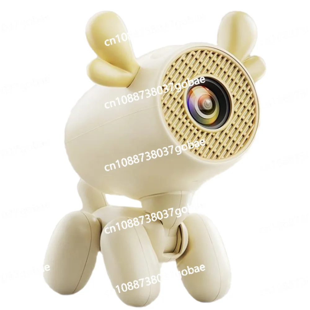 

Cartoon projector Projection dog high definition portable projector Home ornament Projector Built-in Android