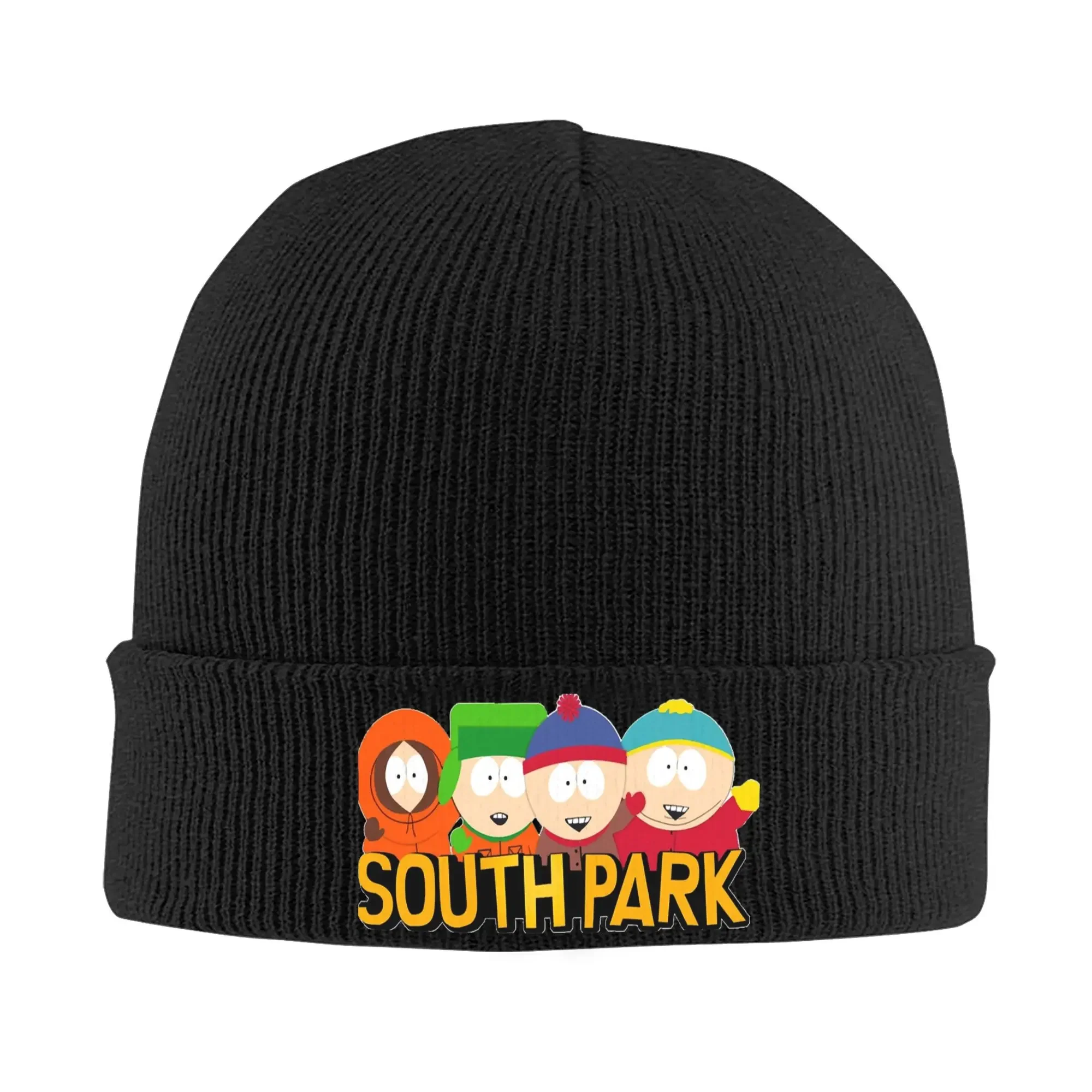 Cartoon Southparks  Hats Autumn Winter Skullies Beanies Ski  Caps Female Male Acrylic Knitted Hat