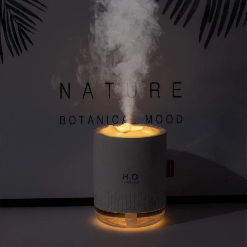 Humidificador eléctrico portátil Snow Mountain Home Mini Humidificador de aire USB Difusor ultrasónico Humidificador de aromaterapia
