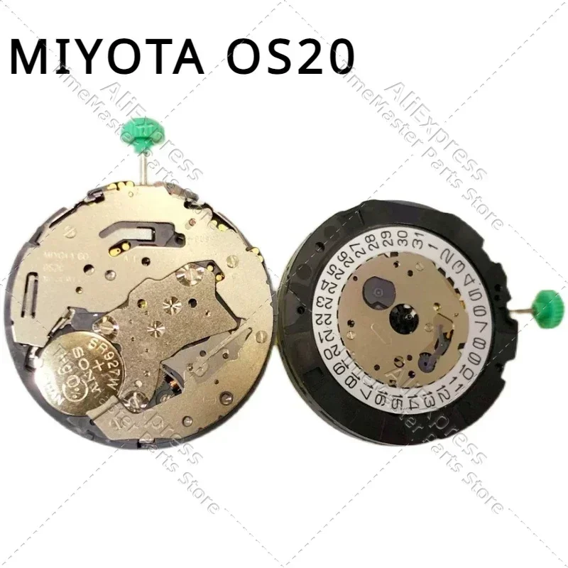 

Japan Original New Miyota OS20 Movement Six-Pin Single Calendar Watch Movement Accessories