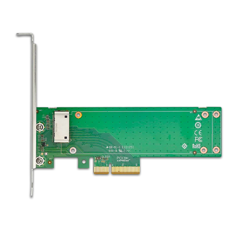 Imagem -02 - Adaptador Pe34e Pcie 4.0x4 Nvme Edsff 1u Curto E1.s