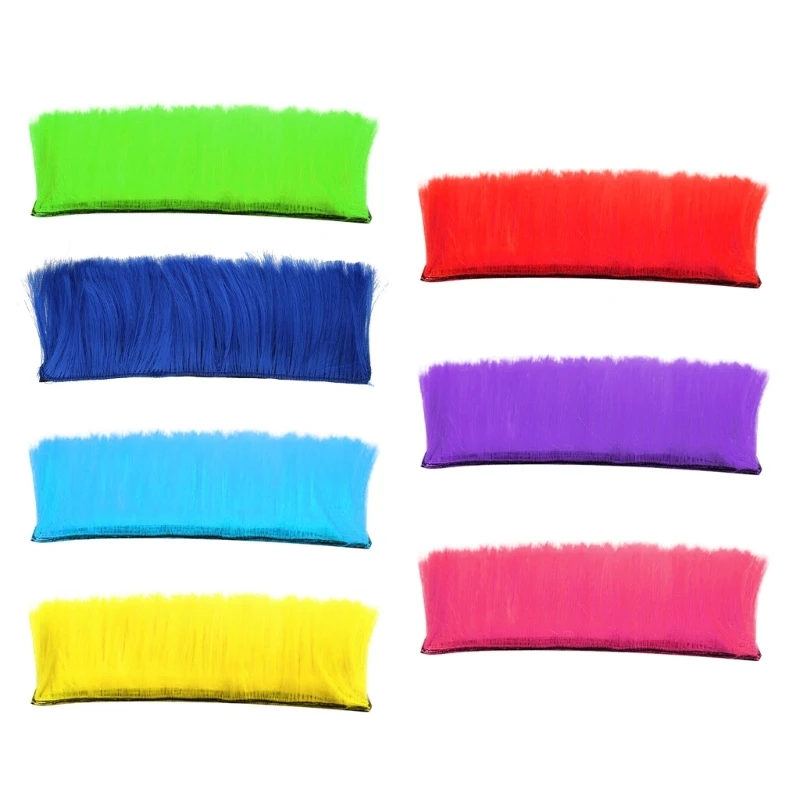 

Motorbike E-Bike Helmet Accessories Hair Patches Hairpiece Multiple Colors