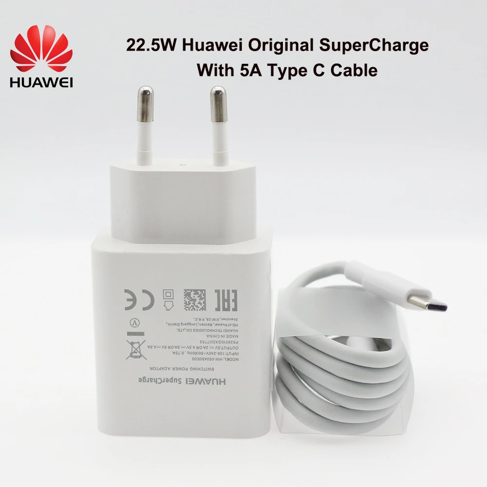 Original Huawei P20 4.5V 5A Supercharge Quick Charger 22.5W For