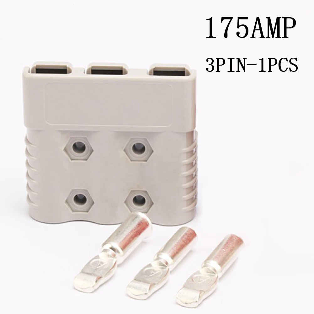 175A Connector For Anderson 3Pin Plug Connector Electric Forklift Caravan Battery Power Wire Connectors Electrical Equipment