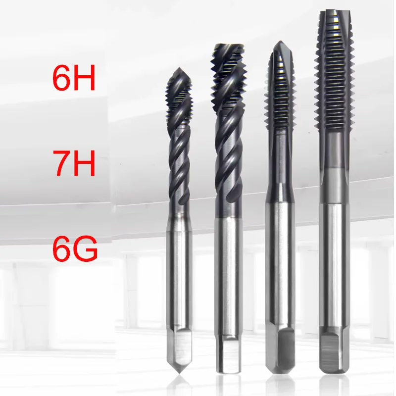1PCS Tolerance 6H 7H 6G HSS-E Spiral Fluted Pointed Roll Forming Tap M1.2 M1.6 M2 M3 M4 M5 M6 M8 M10 M12 Machine Thread Taps