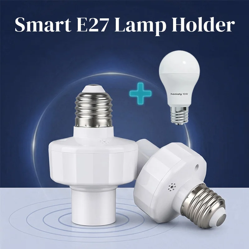 

1 шт. Умный держатель для лампы E27 с датчиком движения для энергоэффективного управления освещением