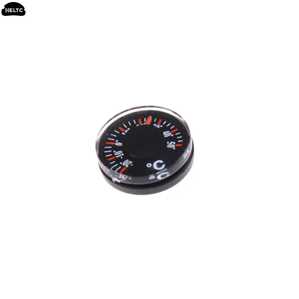 Mini Round Diameter 20mm Outdoor Waterproof Plastic Circular Car Thermometer pointer Degrees Celsius Thermometer