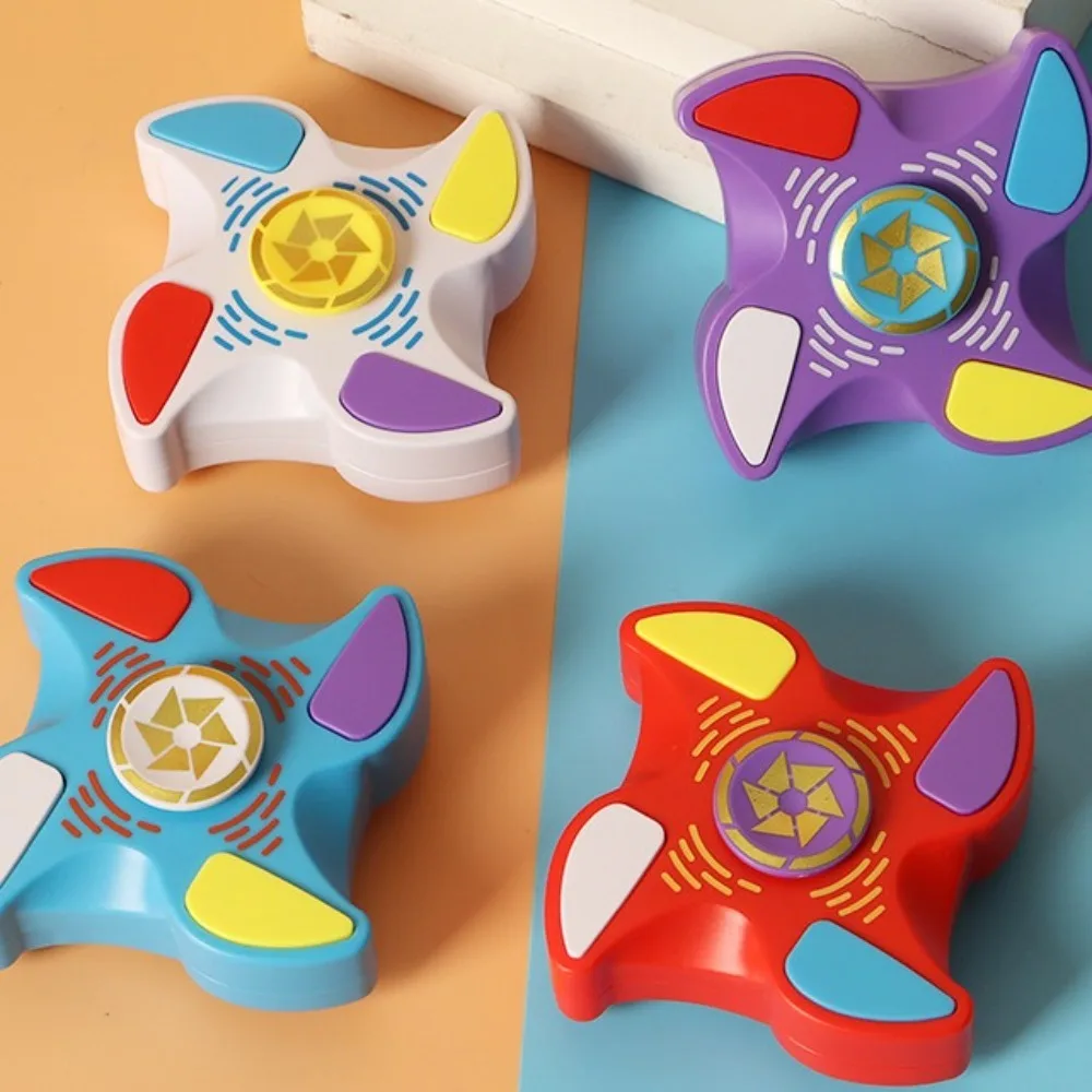 3-Spielmodi, leuchtendes Finger-Gyroskop, Spielzeug, Murmeltier-Spiel, interessantes Fingerspitzen-Gyro-Spiel, sensorischer Fidget-Handspinner