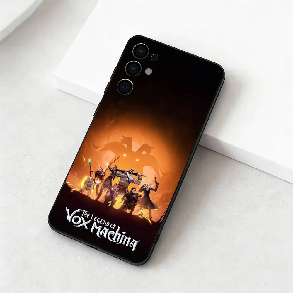 T-The Legend Of Vox M-Machina S4 Phone Case For Samsung S26,25,24,23,22,21,20,30,Ultra,Plus,Fe,Lite Black Shell view 5