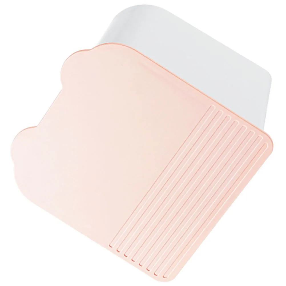

Sanitary Napkin Storage Box Wall-mounted Cotton Pad Holder Pink Container Material Space Saver Kitchen Bar Organizer