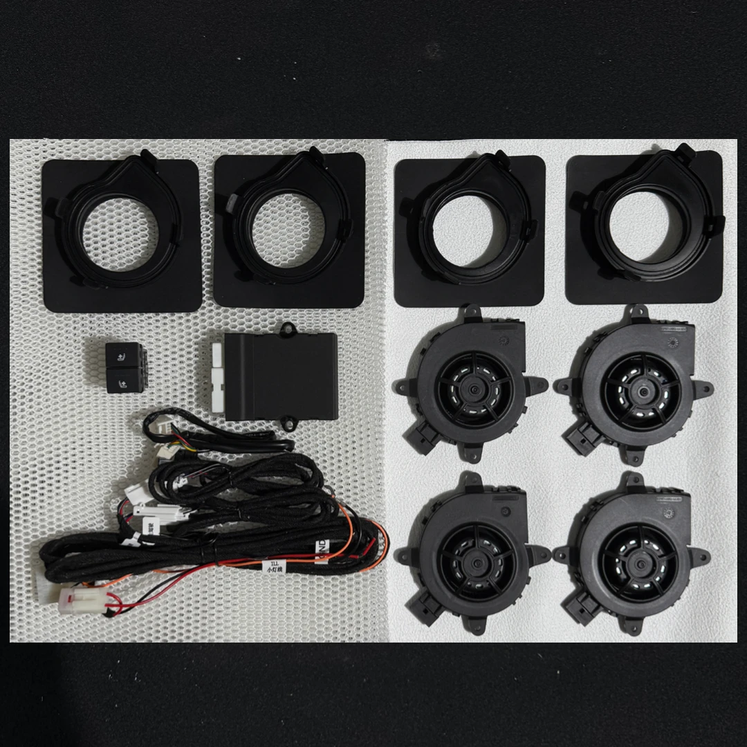 

Ventilation kit suitable for Honda car safety seat (2 seats), equipped with Audi fan and 3-level control switch wiring